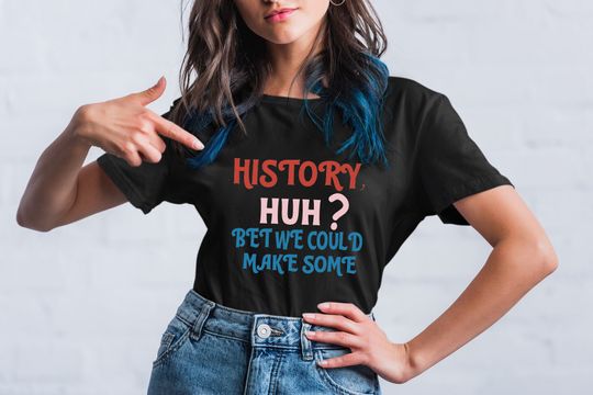 History Huh Shirt, RWRB Book Tee, Red White and Royal Blue Book Merch, Alex and Henry