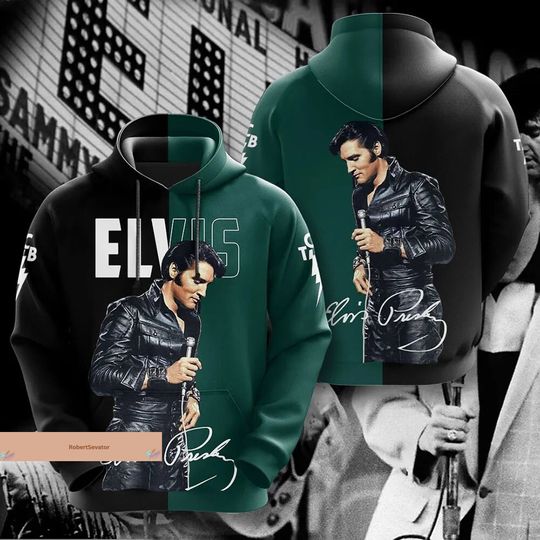 Elvis Presley Hoodie, Elvis Hoodie For Men, Elvis Presley Merch, Elvis Presley Fan, Elvis Shirt, Elvis Presley Gift