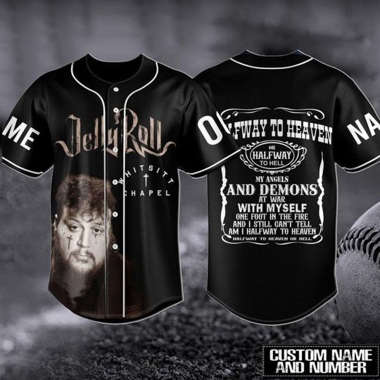 Customized Jelly Roll 2023 Baseball Jersey, Whitsitt Chapel Shirt