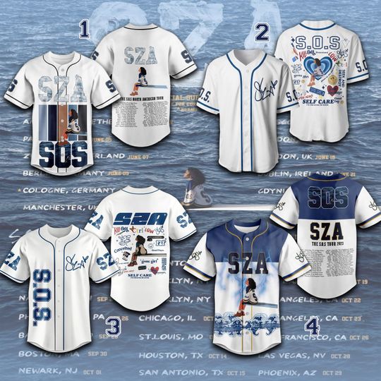 SZA Baseball Jersey, SZA Good Day Jersey Shirt