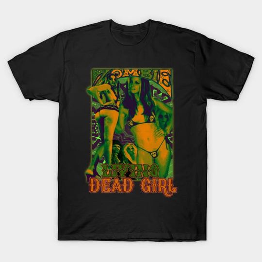 House Of 1000 Corpses Living Dead Girl Rob Zombie T-Shirt, Horror T-Shirt, Halloween T-Shirt, Horror Movie T-Shirt