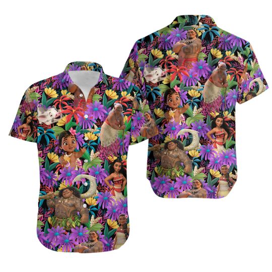 Tropical Moana Hawaiian Shirt