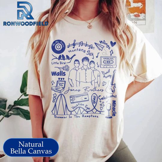 Jonas Brothers Album Eras Tour Shirt, Jonas Brother Merch