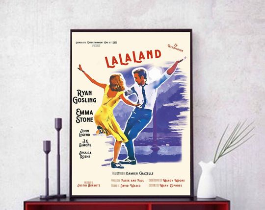 La La Land Poster - Movie Poster