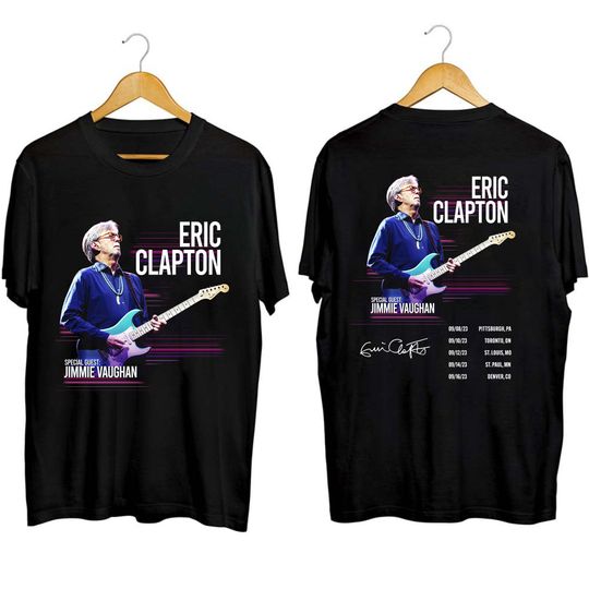 Eric Clapton 2023 Tour Shirt, Eric Clapton Fan Shirt