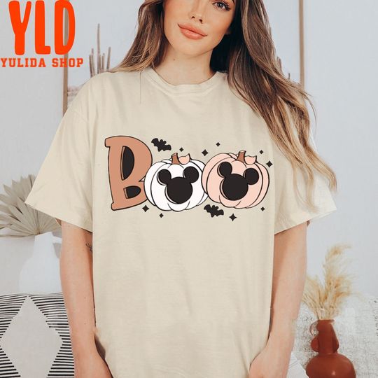 Discover Hey Boo Mickey Halloween  Shirt
