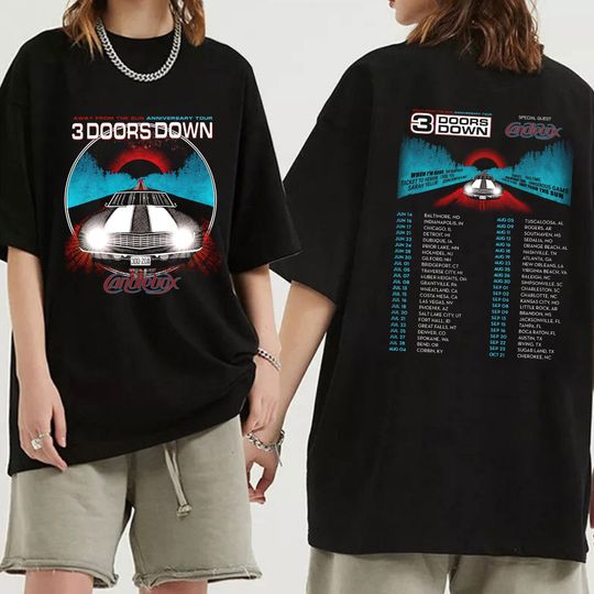 Discover 3 Doors Down Band Shirt