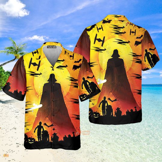 Halloween Starwar Hawaiian Shirt