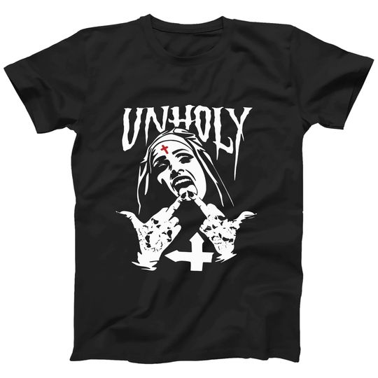Unholy The Nun Valak The Conjuring T-Shirt, Horror Movie T-Shirt, Halloween T-Shirt
