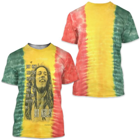 Vintage 90s Bob Marley Tie Dye T-Shirt