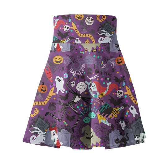 Nightmare Before Christmas Skater Skirt
