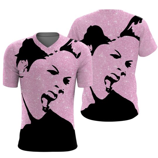 Women's Music Print Casual V-Neck T-Shirt, P!nk Summer Carnival Tour 2023 T-Shirt, Trustfall Album Shirt