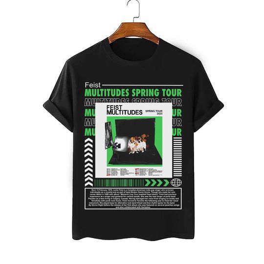 Feist Music Shirt, Multitudes Spring Tour 2023 Shirt