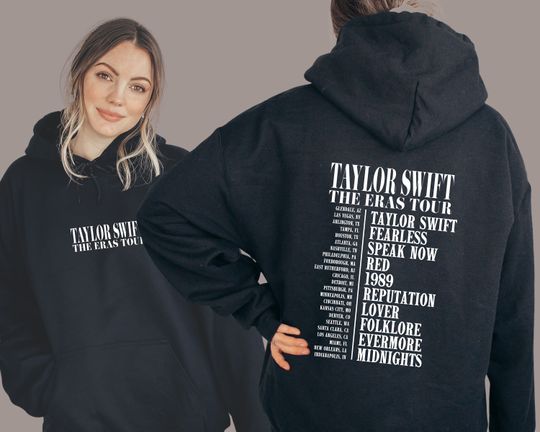 Eras Tour Taylo version Hooded