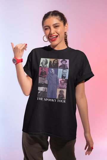 Spooky Eras Tour Shirt, Halloween Eras Tour Shirt, Horror Movies Shirt