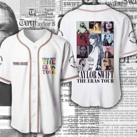 Custom Taylor's Eras Tour Baseball Jersey, Taylor's Concert 2023