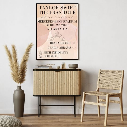 Eras Tour Poster - Atlanta, GA April 29