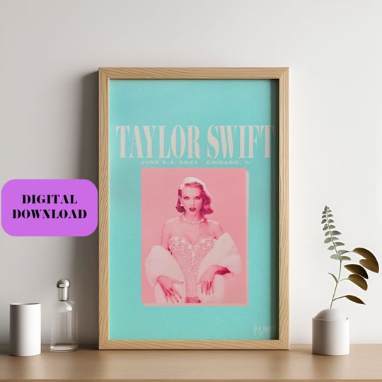 t/s chicago, vip eras tour, poster