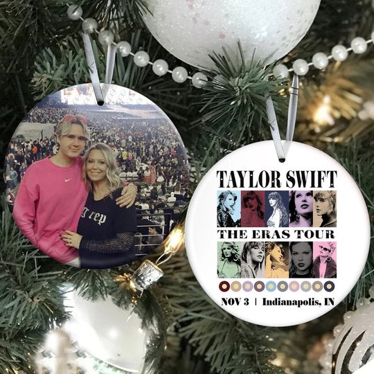 Personalized Taylor's Albums Ornament, Eras Tour Ornament,Taylors Christmas Ornament