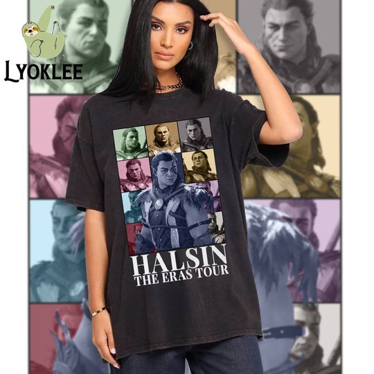 Halsin Baldurs Gate 3 Eras Tour Shirt, Video Game, Astarion Bulders Shirt, Baldur'S Gate 3