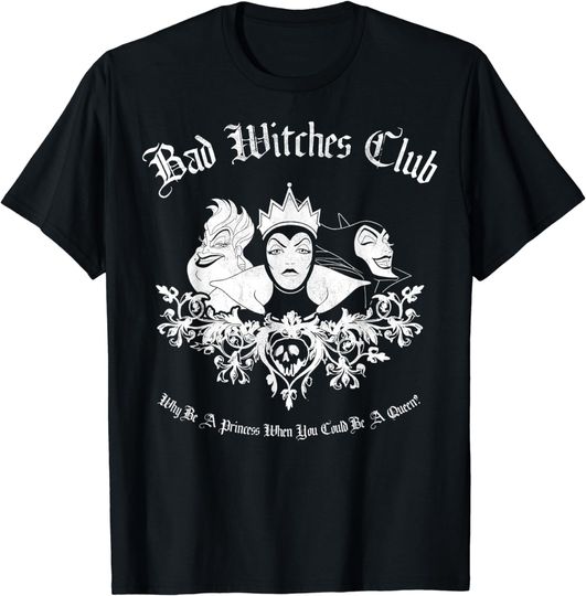 Disney Villains Bad Witches Club Group Shot Graphic