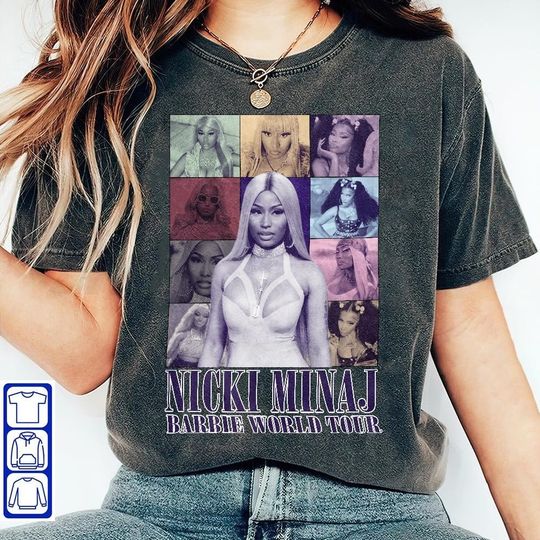 Nicki Minaj Eras Tour Shirt, Nicki Minaj Music Shirt