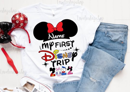 My 1st Disney trip, Disney shirt, First Disney Trip shirt