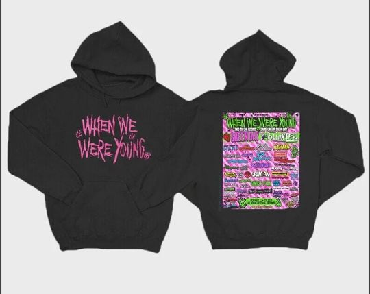 When We Were Young Festival Shirt, When We Were Young Las Vegas, Emo Hoodie
