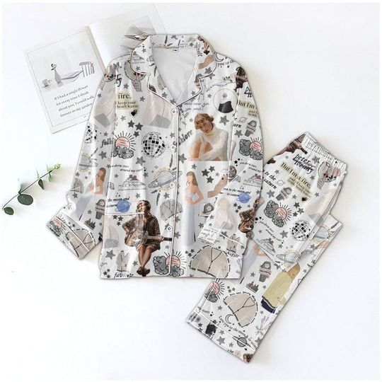 TS Pjs, Album Pajamas Set, Taylorr Swiift Eras Tour Pajamas Set, Family Christmas Pajamas Set