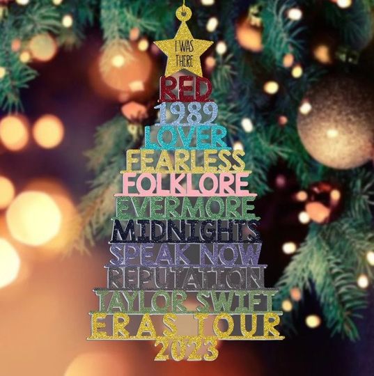 Eras Tour Ornament, 2023 Christmas Ornament
