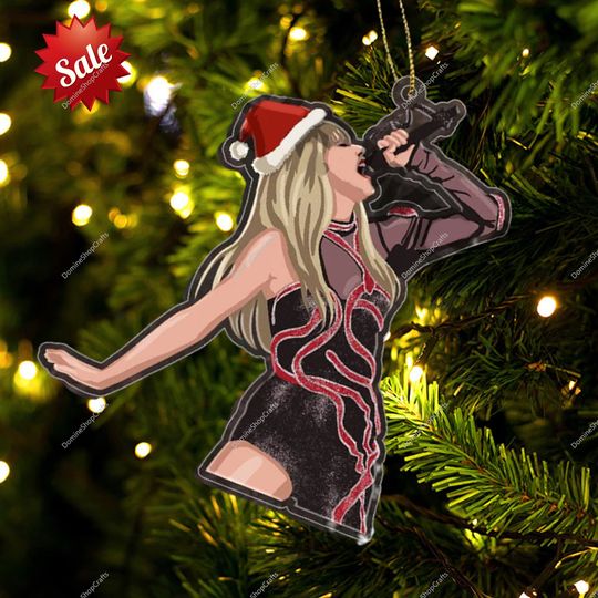 Merry Swiftmas Ornament, Eras Tour 2023 Christmas