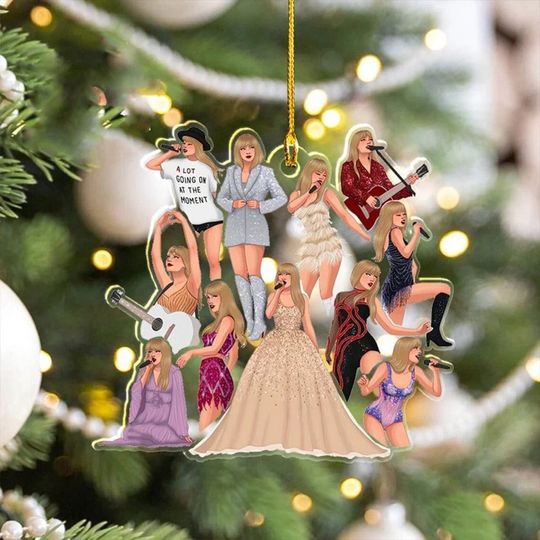 Christmas 2023 Ornament, Eras Tour Keepsake,