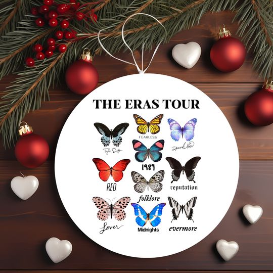 Eras Tour 2023 Photo Ceramic Ornament