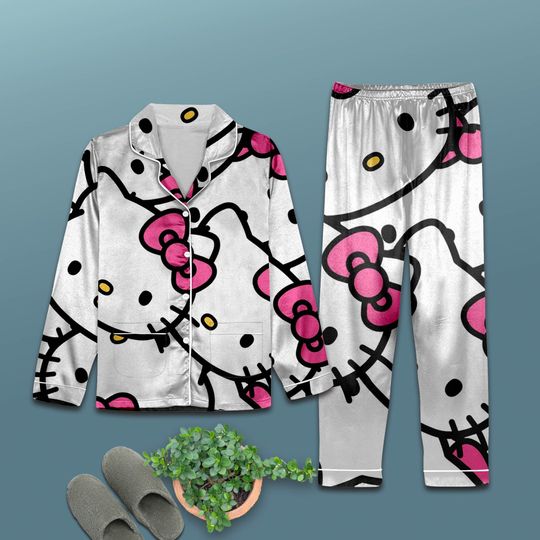 Hello Kitty Christmas Pajama Set, Hello Kitty Pajamas
