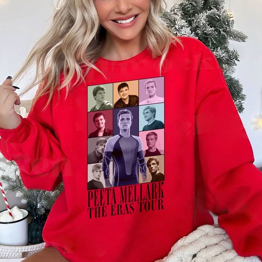 Peeta Mellark Eras tour Shirt, Peeta Mellark Vintage T-Shirt, Gift Unisex T-Shirt