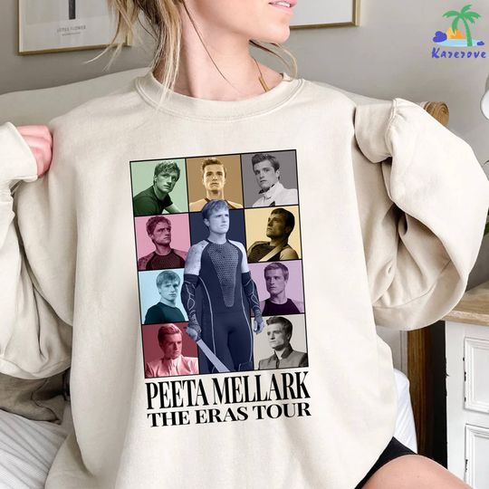 Peeta Mellark Eras Tour Vintage Unisex Shirt, Peeta Mellark Vintage T-Shirt