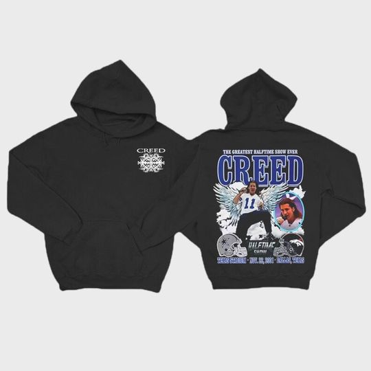 The Greatest Halftime Show Ever Creed Shirt, 2024 Music Concert Hoodie