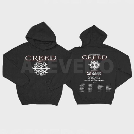 Creed 2024 Tour Summer of '99 Tour 2 Side Hoodie