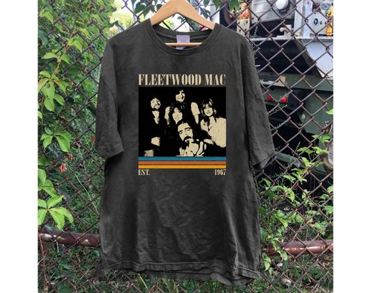 Retro Fleetwood Mac T-Shirt, Fleetwood Mac Shirt