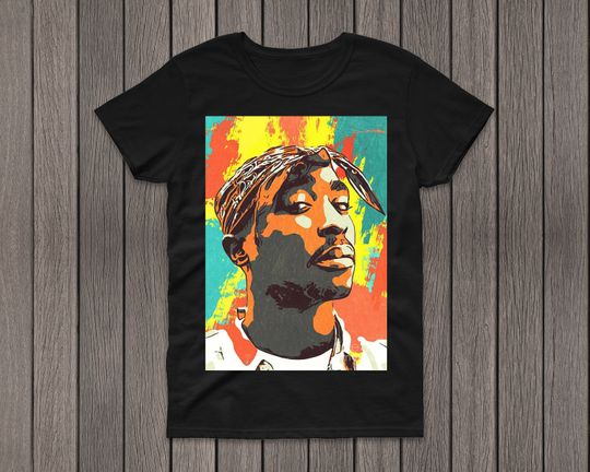Tupac Shakur 90s Vintage Bootleg Style T-Shirt
