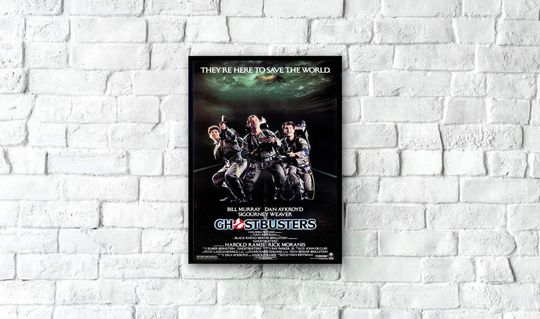 Ghostbusters Movie Poster 1984, Classic Movie Poster