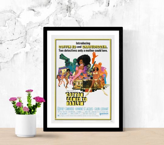 Cotton Comes to Harlem Movie 1970,  Classic Movie Poster