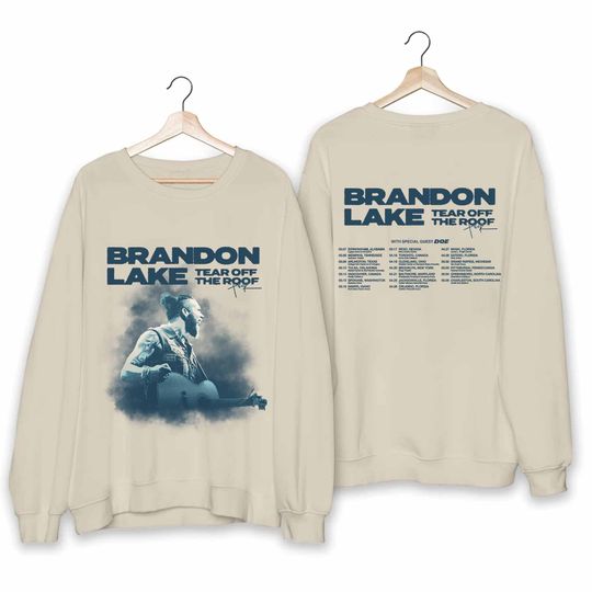 Brandon Lake Tear Off The Roof Tour 2024 Shirt, Brandon Lake Fan Shirt