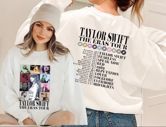Eras Tour Concert Sweatshirt, Eras Tour Shirt, Eras Tour Movie Shirt