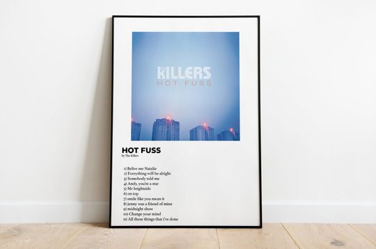 The Killers Hot FUSS Album Poster