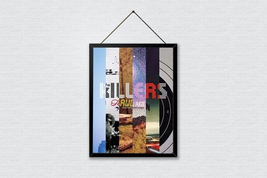 The Killers Album Poster, The Killers Band Poster