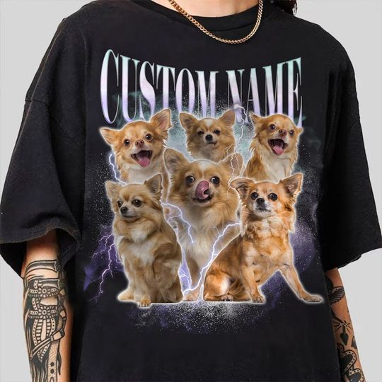Custom Bootleg Rap Tee, Custom Dog Bootleg Shirt, Custom Dog Shirt