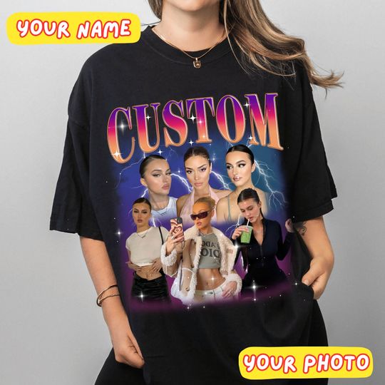 CUSTOM Your Own Photo Shirt, Custom Bootleg Shirt
