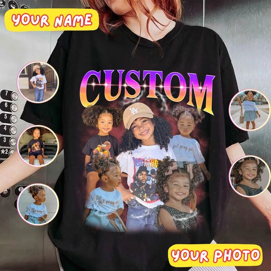 CUSTOM Your Own Photo Shirt, Custom Bootleg Shirt, Custom Tshirt With Photo