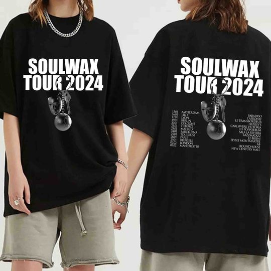 Soulwax Tour 2024 Shirt, Soulwax Band Fan Shirt